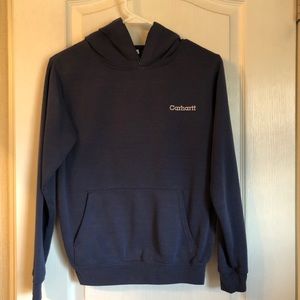 Blue carhartt hoodie